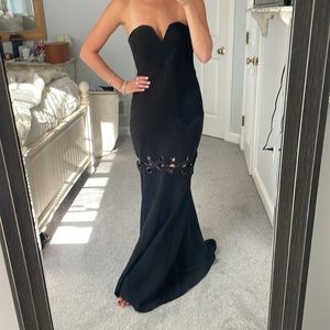 La Maison talulah lace me gown